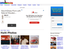 Tablet Screenshot of haitianphotos.com